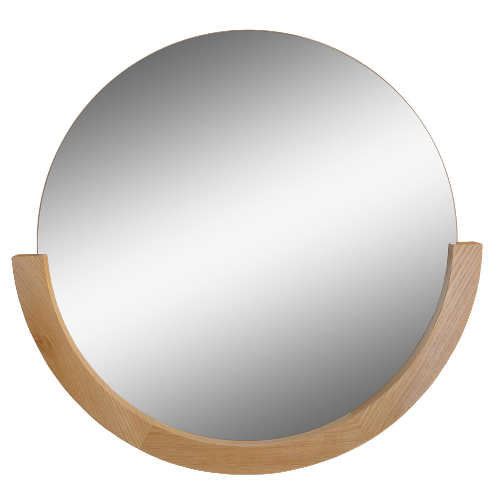 Круглое зеркало в раме Miracle Croissant de Lune
