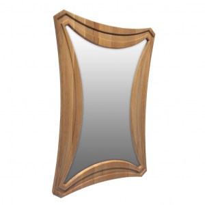 Зеркало настенное в деревянной раме G4